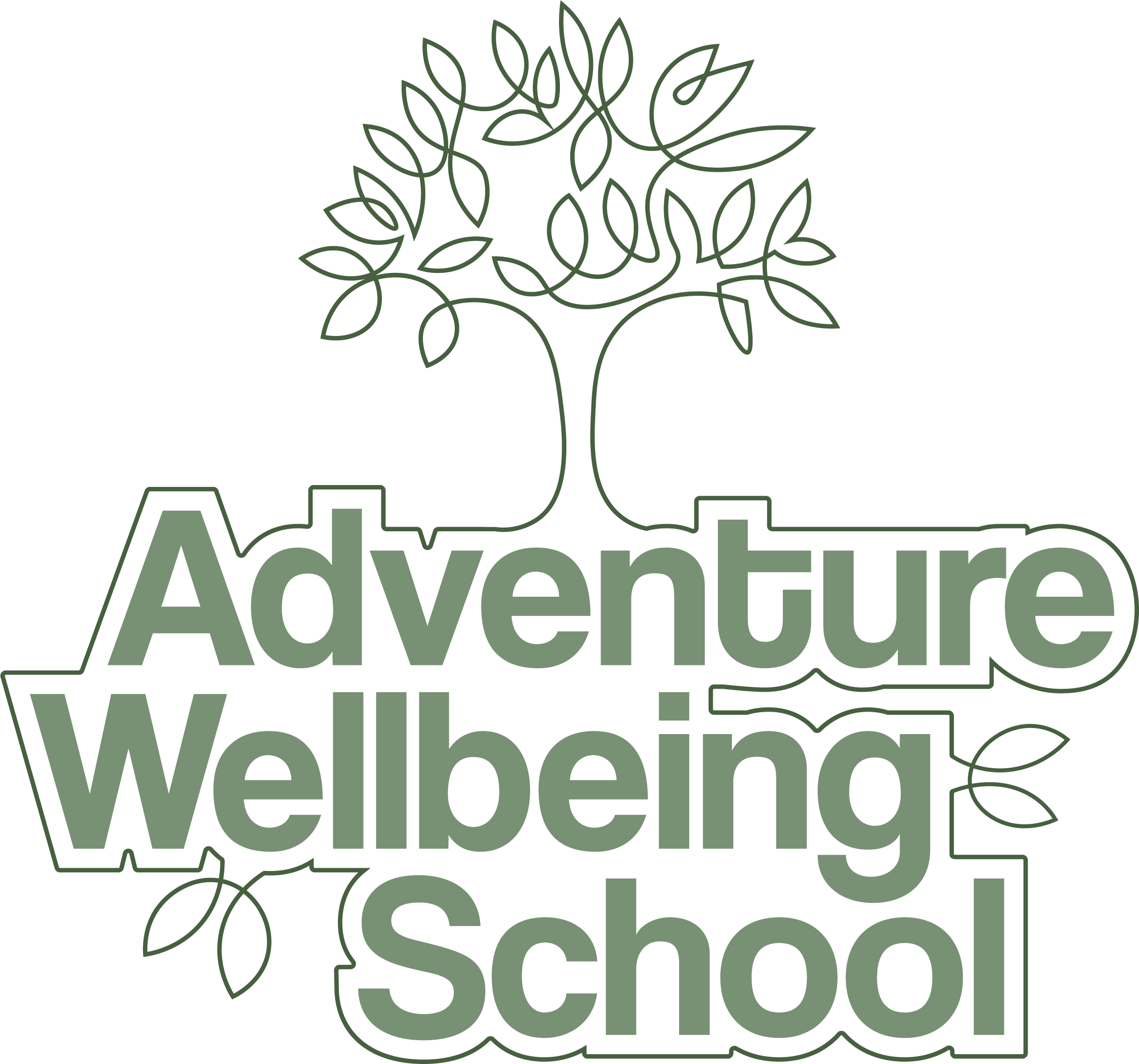 Adventure Wellbeing School logo