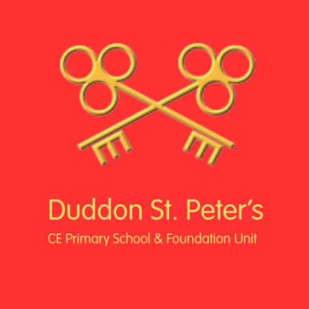 Duddon St Peter’s Primary School logo
